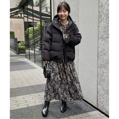 《WEB限定/追加3予約》FLOWER PRINT ワンピース （ブラック）｜詳細画像