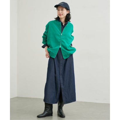 《WEB限定/シリーズあり/追加予約》LEDENIM BDU デニムシャツワンピース （ブルー A）｜詳細画像