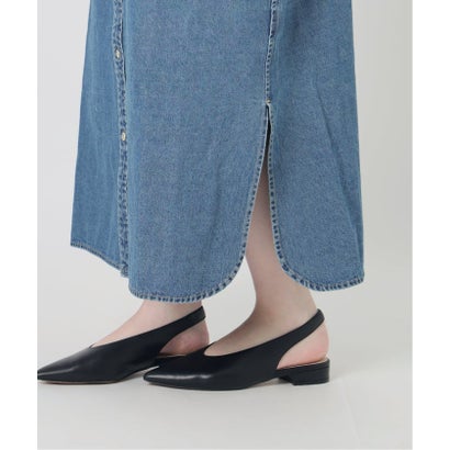 《WEB限定/シリーズあり/追加予約》LEDENIM BDU デニムシャツワンピース （ネイビー）｜詳細画像