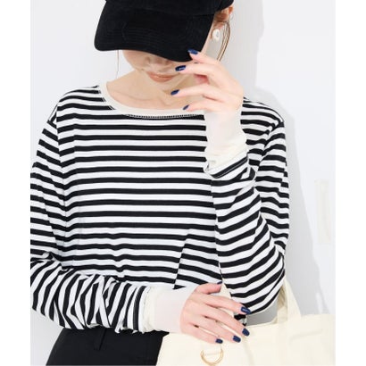 《WEB限定カラーあり/追加9予約》レイヤードスリーブロンTEE （ナチュラル）｜詳細画像