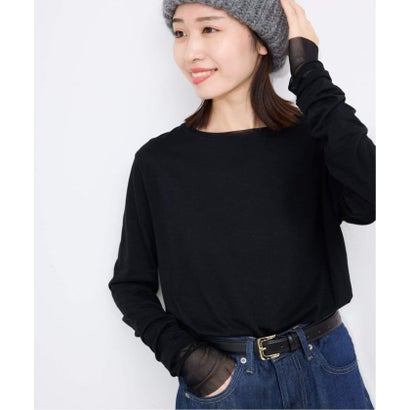 《WEB限定カラーあり/追加9予約》レイヤードスリーブロンTEE （ナチュラル）｜詳細画像