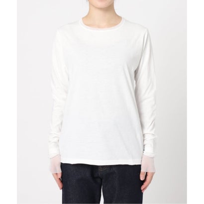 《WEB限定カラーあり/追加9予約》レイヤードスリーブロンTEE （ナチュラル）｜詳細画像