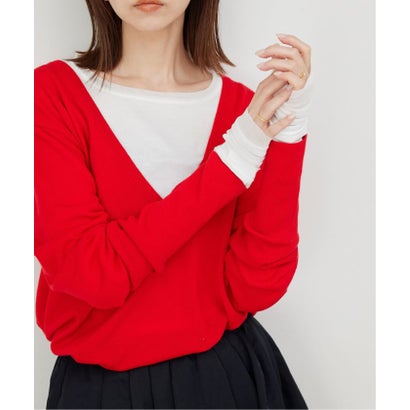 《WEB限定カラーあり/追加9予約》レイヤードスリーブロンTEE （ナチュラル）｜詳細画像