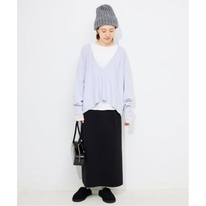 《WEB限定カラーあり/追加9予約》レイヤードスリーブロンTEE （ブラック A）｜詳細画像