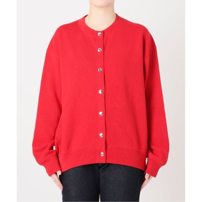 《WEB限定カラーあり/追加5予約》ダブルフェイスジャージースナップカーディガン （ブラック）｜詳細画像