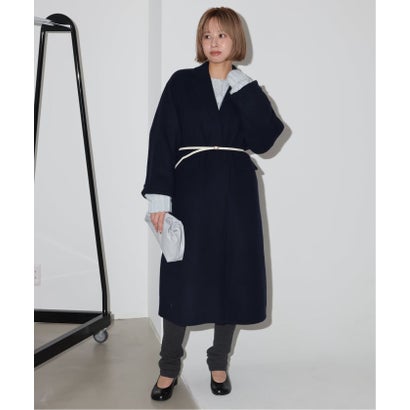 《シリーズあり/追加2予約》souple woolダブルフェイスチェスターコート （キャメル）｜詳細画像