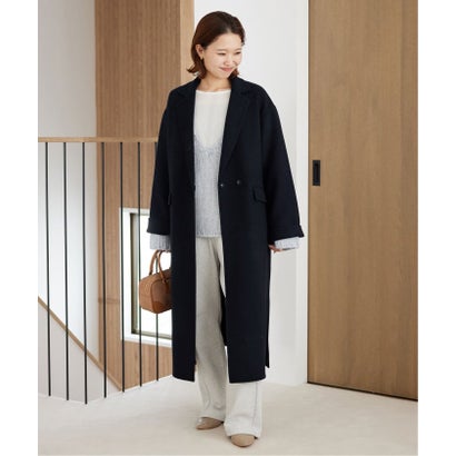《シリーズあり/追加2予約》souple woolダブルフェイスチェスターコート （キャメル）｜詳細画像