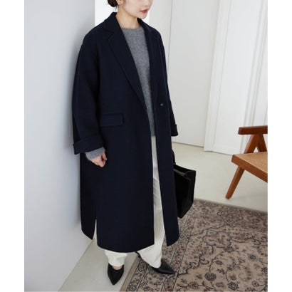 《シリーズあり/追加2予約》souple woolダブルフェイスチェスターコート （キャメル）｜詳細画像
