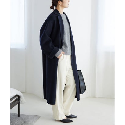 《シリーズあり/追加2予約》souple woolダブルフェイスチェスターコート （キャメル）｜詳細画像