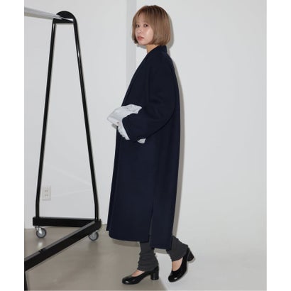 《シリーズあり/追加2予約》souple woolダブルフェイスチェスターコート （キャメル）｜詳細画像