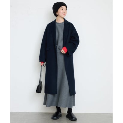 《シリーズあり/追加2予約》souple woolダブルフェイスチェスターコート （キャメル）｜詳細画像
