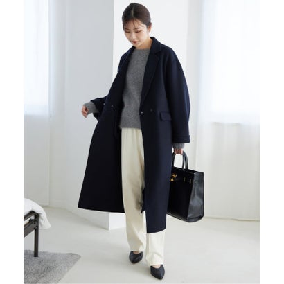 《シリーズあり/追加2予約》souple woolダブルフェイスチェスターコート （キャメル）｜詳細画像