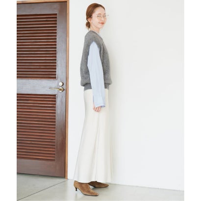 スローブ イエナ SLOBE IENA 《追加》コットンベーシックシャツ （サックスブルー）｜詳細画像