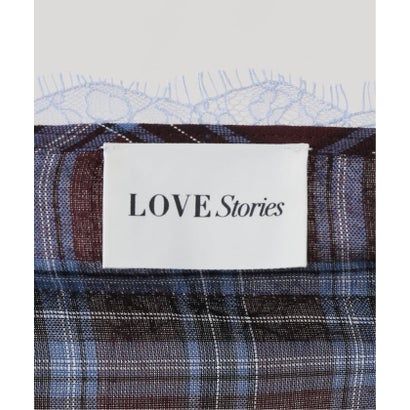 LOVE STORIES/ラブストーリーズ チェックキャミ X267318001 WINDAL （ブラウン）｜詳細画像