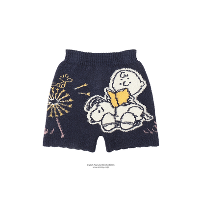 スロギー Warmer SNOOPY G083 ニットパンツ(M-LL) sloggi G083 KPT （ブルー）｜詳細画像
