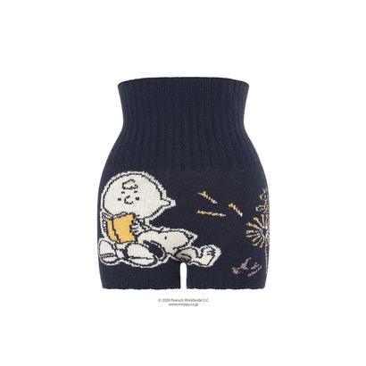 スロギー Warmer SNOOPY G083 ニットパンツ2(M-LL) sloggi G083 KPT2 （ブルー）｜詳細画像