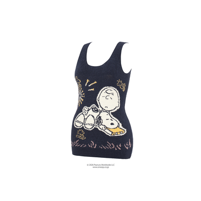 スロギー Warmer SNOOPY G083 袖なしトップ(M-LL) sloggi G083 Top （グレー）｜詳細画像