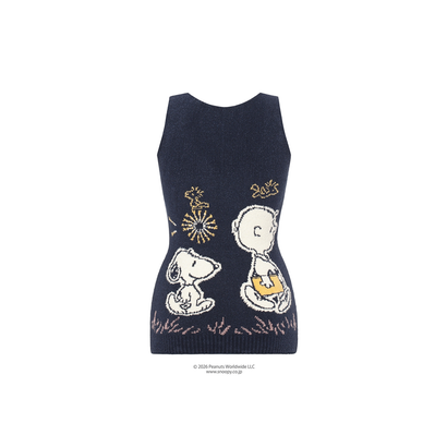 スロギー Warmer SNOOPY G083 袖なしトップ(M-LL) sloggi G083 Top （レッド）｜詳細画像