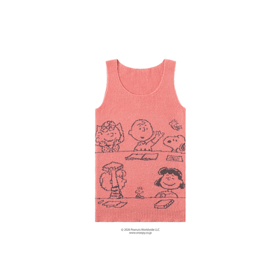 スロギー Warmer SNOOPY G083 袖なしトップ(M-LL) sloggi G083 Top （レッド）｜詳細画像