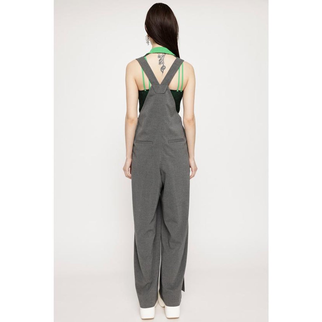 スライ SLY SIDE SLIT RELAX サロペット （T.GRY） - ファッション通販 