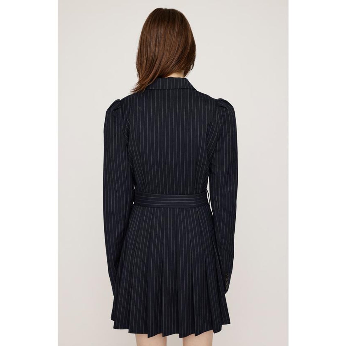 スライ SLY TAILORED PLEATS ショートワンピース （BLK