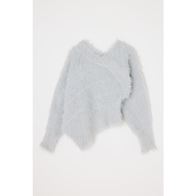 SLANT NECK MG トップス L/GRY1