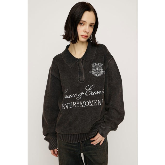 OVER SIZE JQ トップス M/BRN7