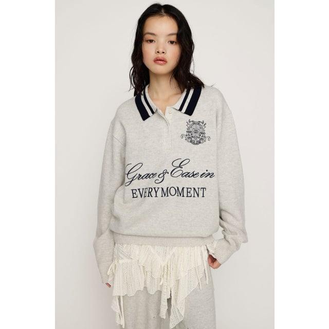 OVER SIZE JQ トップス T.GRY