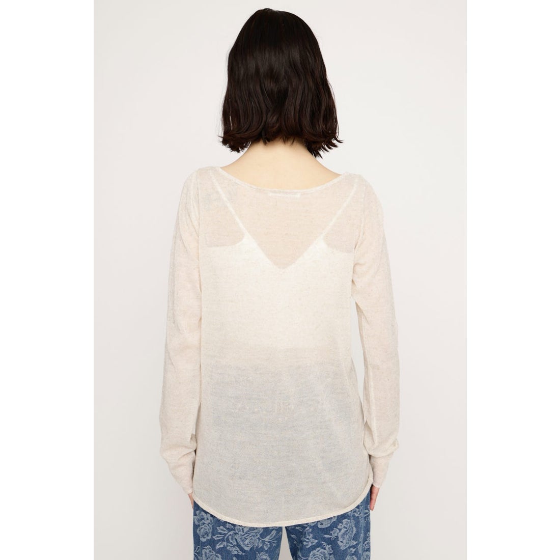 スライ SLY SHEER KNIT トップス （IVOY3） -ファッション通販