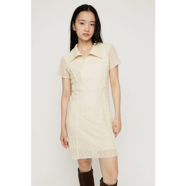 CUT JQ SHORT ワンピース IVOY3