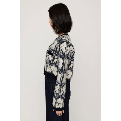 JQ TWEED KNIT カーディガン M/WHT7｜詳細画像