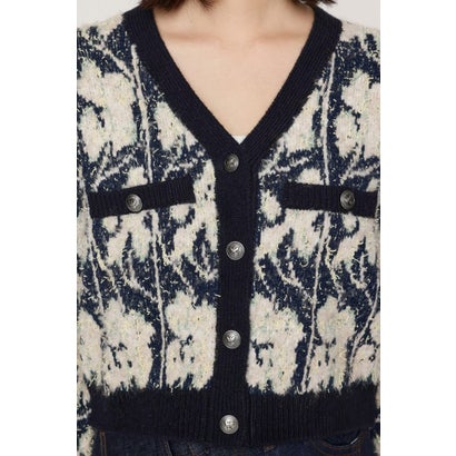 JQ TWEED KNIT カーディガン M/GRY7｜詳細画像