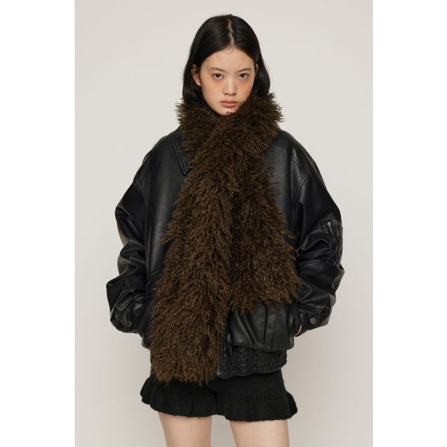 F／FUR マフラー KHA