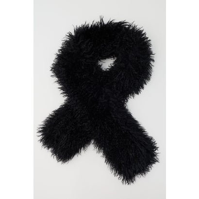F／FUR マフラー BLK｜詳細画像