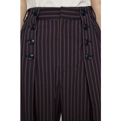 DOUBLE TUCK MARINE パンツ M/NVY7｜詳細画像