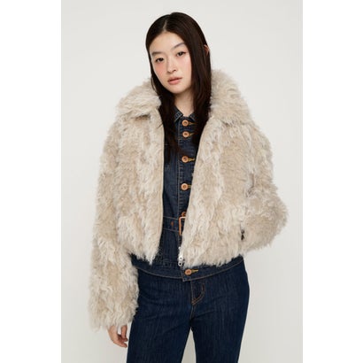 CURL F／FUR SHORT ブルゾン IVOY3｜詳細画像