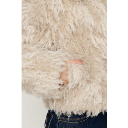 CURL F／FUR SHORT ブルゾン IVOY3｜詳細画像