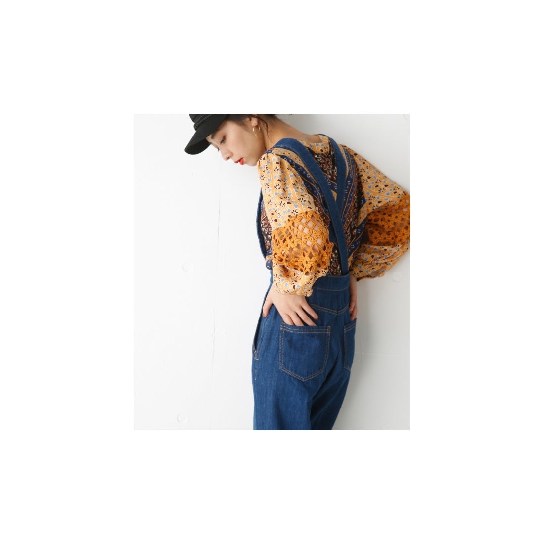 SLY CALEBHWBAGGYSALOPETTE-A ブルー -ファッション通販 FASHION WALKER