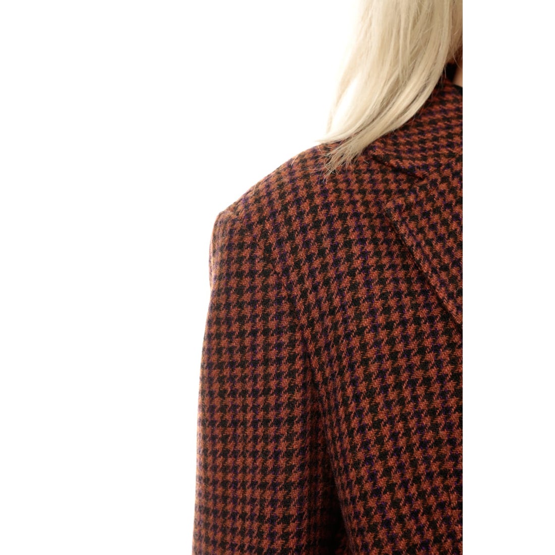 SLY DOGTOOTH WOOL TWEED ジャケット M/GRY7 -ファッション通販 