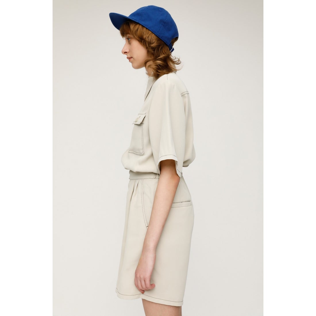 SLY STITCH SHORT ロンパース IVOY3 -ファッション通販 FASHION WALKER