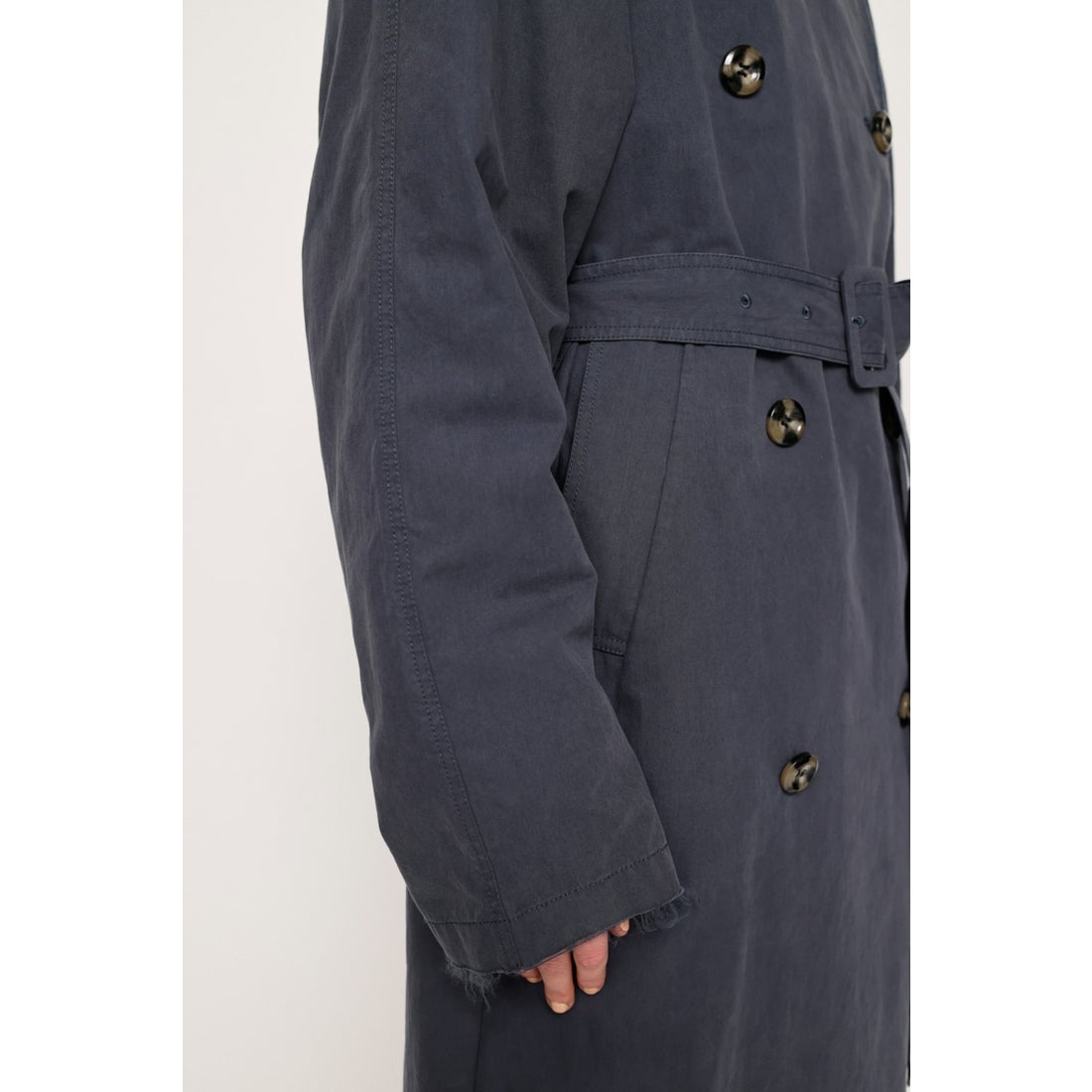 SLY DAMAGE TRENCH コート O/WHT1 -ファッション通販 FASHION WALKER