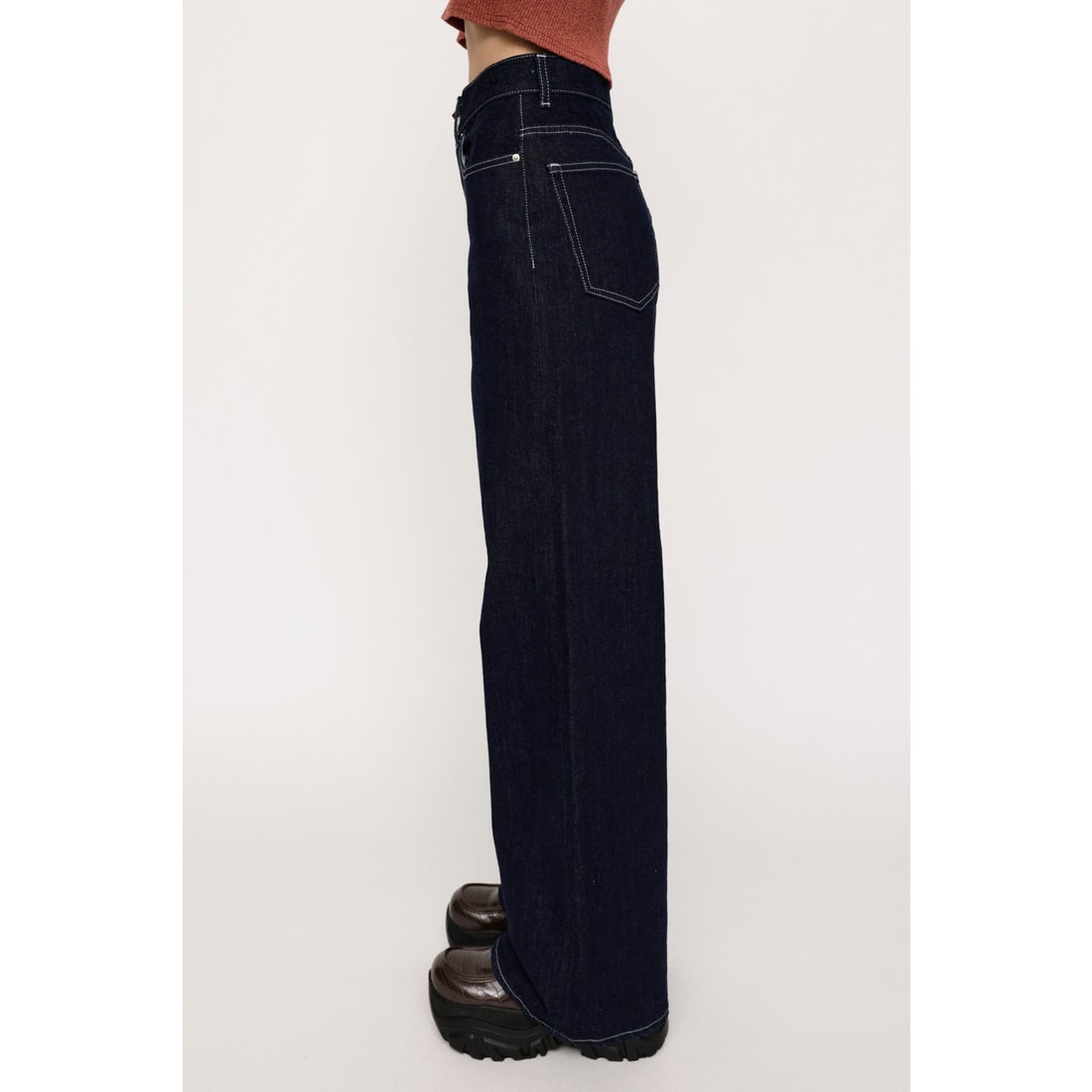 SLY THOMAS LOOSE STRAIGHT PTーA D/BLU3 -ファッション通販 FASHION 
