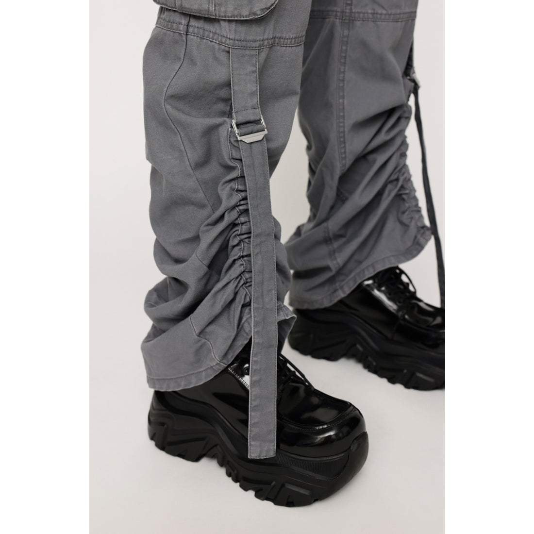 SLY L／W MILITARY FLARE パンツ GRY -ファッション通販 FASHION WALKER