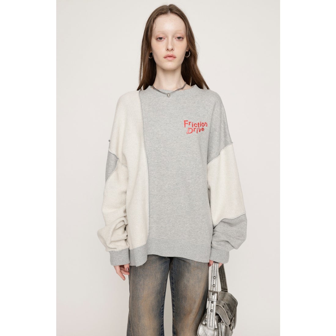 SLY INSIDE OUT OVER SW トップス T.GRY -靴＆ファッション通販 