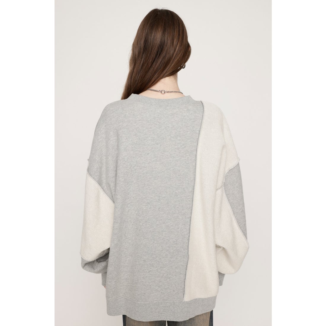 SLY INSIDE OUT OVER SW トップス T.GRY -靴＆ファッション通販 