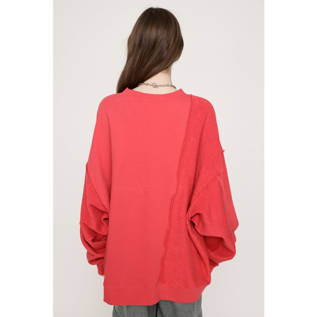 SLY INSIDE OUT OVER SW トップス RED -靴＆ファッション通販 ロコンド 
