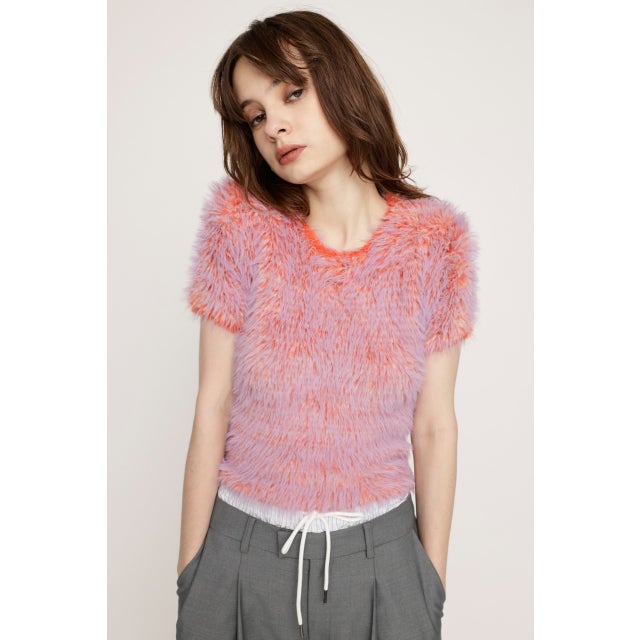 MIX SHAGGY TINY Tシャツ M/PNK7