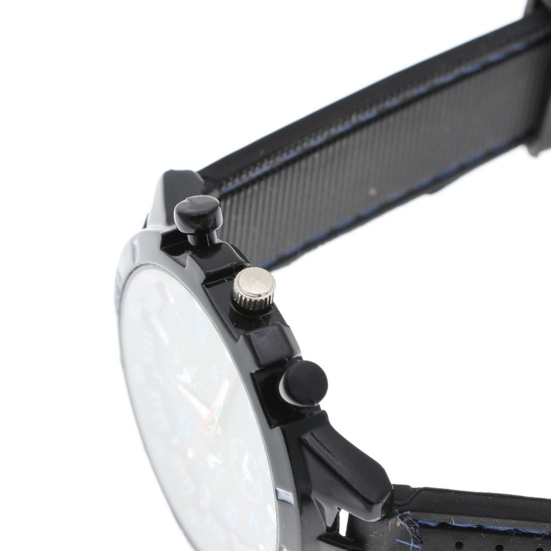 スマイルプロジェクト Smile Project アクセントカラーが目を引く ラバーベルトミリタリー調の腕時計 Av028 Blu Blu 靴 ファッション通販 ロコンド 自宅で試着 気軽に返品