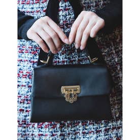 【WEB限定】スカラップポイントバッグ （BLK）