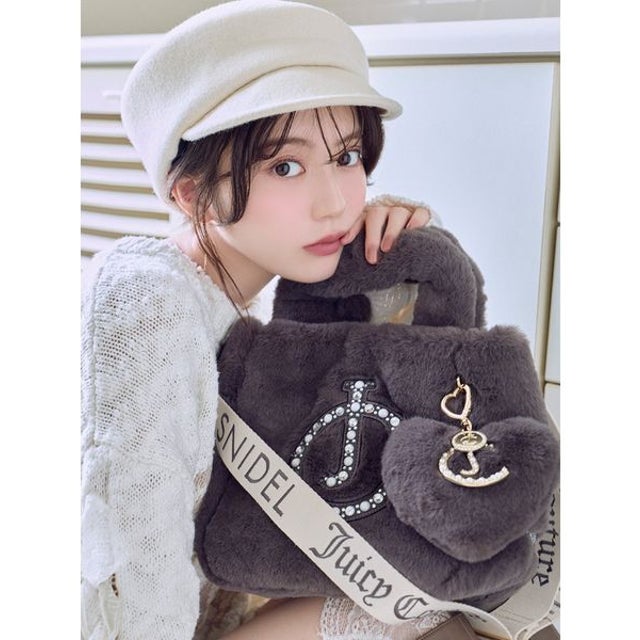 【SNIDEL/Juicy Couture】ファーBAG （GRY）